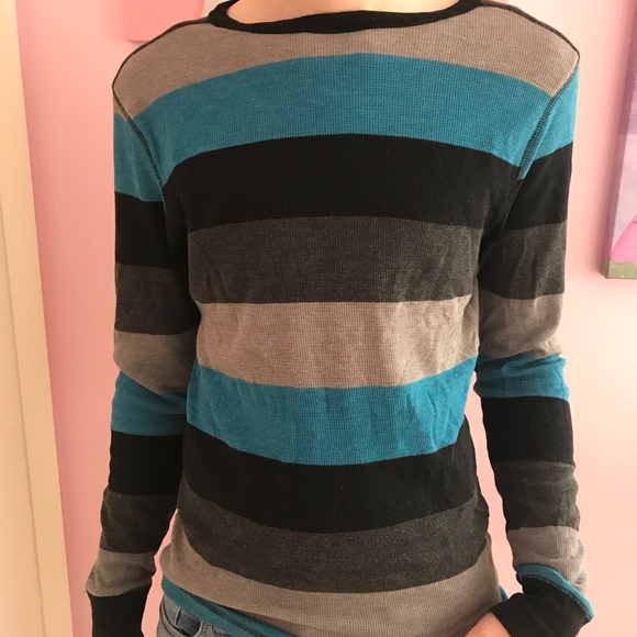 Carbon Other - Men’s Blue Striped Thermal